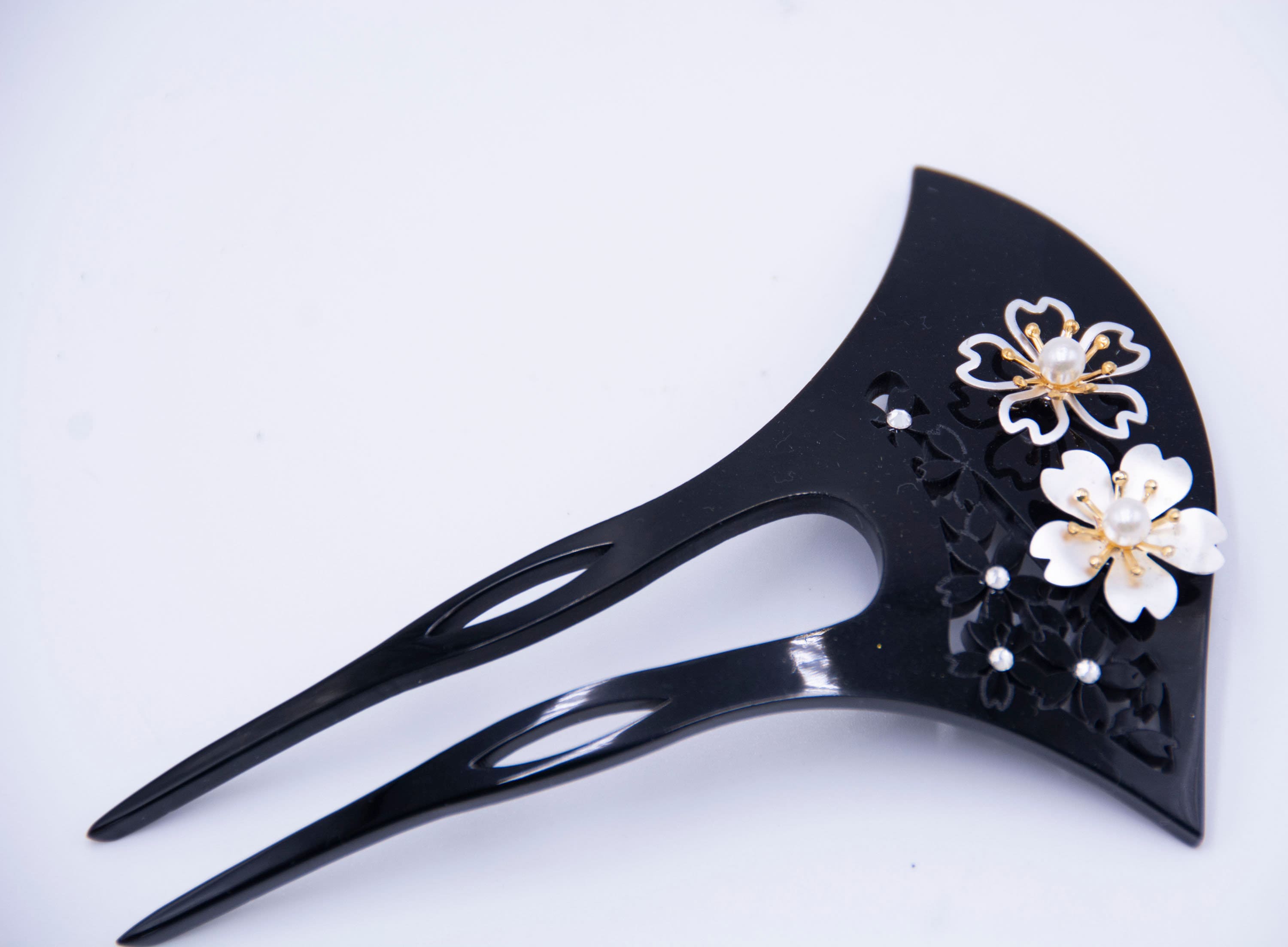 Kanzashi Japanese Hairpin ornament hair flowers Etsy