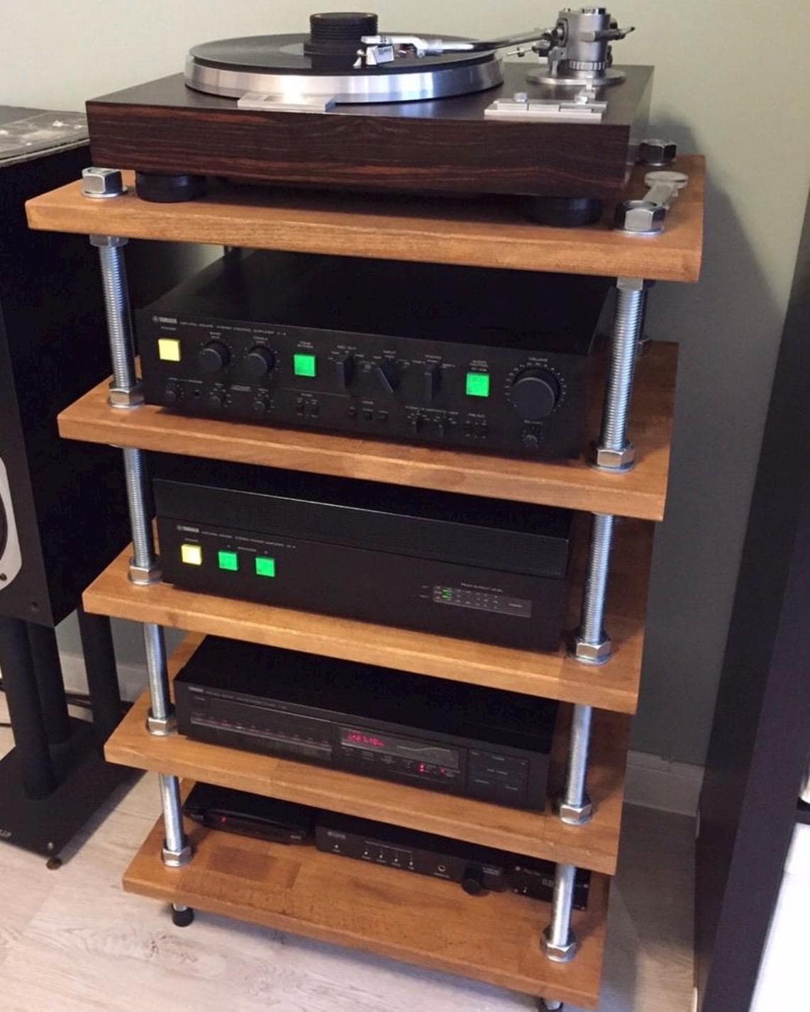Montaudio Reference Hi Fi Rack TV Stand,adjustable Hifi Audio Rack - Heavy Duty Audio Rack | Custom ...