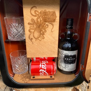 Kraken Rum Mini Bar/ Man Cave/ Party/service/gift/kraken Display Unit ...