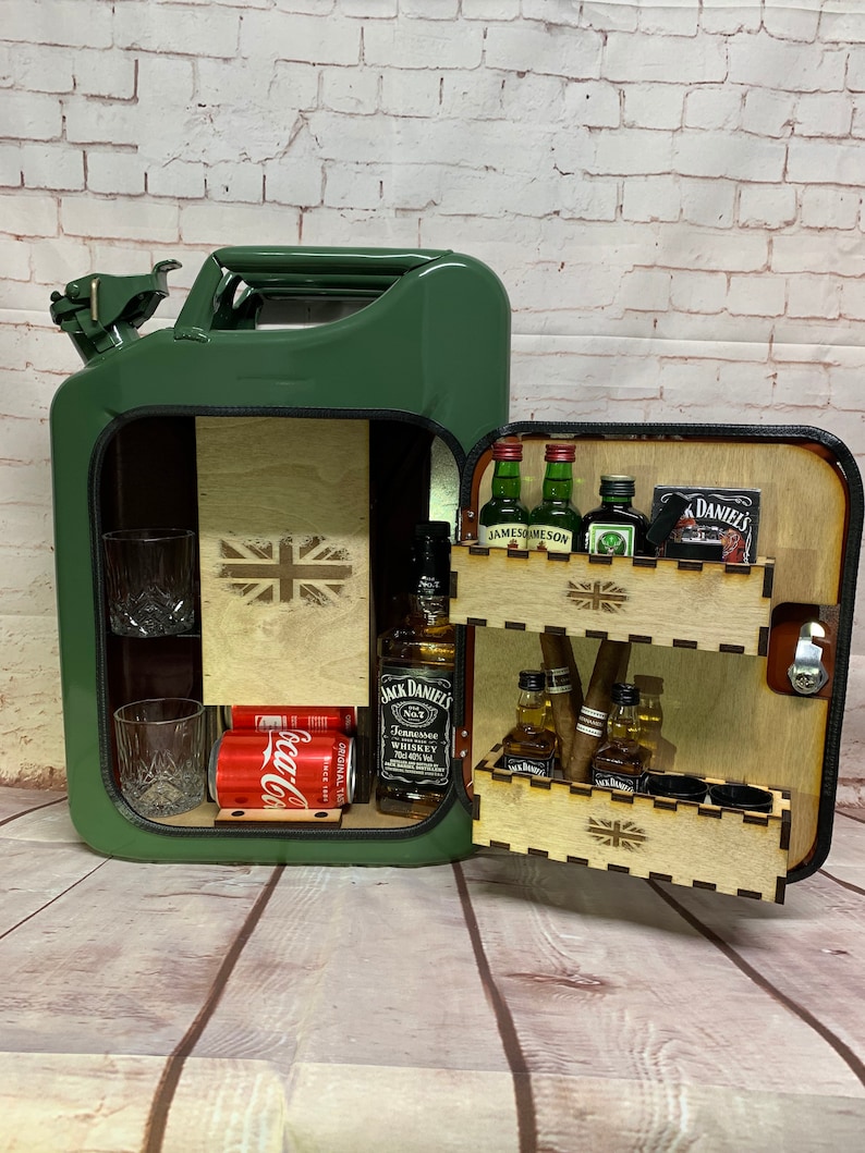 20L Metal Jerry Can Mini Bar. Jerry Can Mini Bar/union Etsy UK
