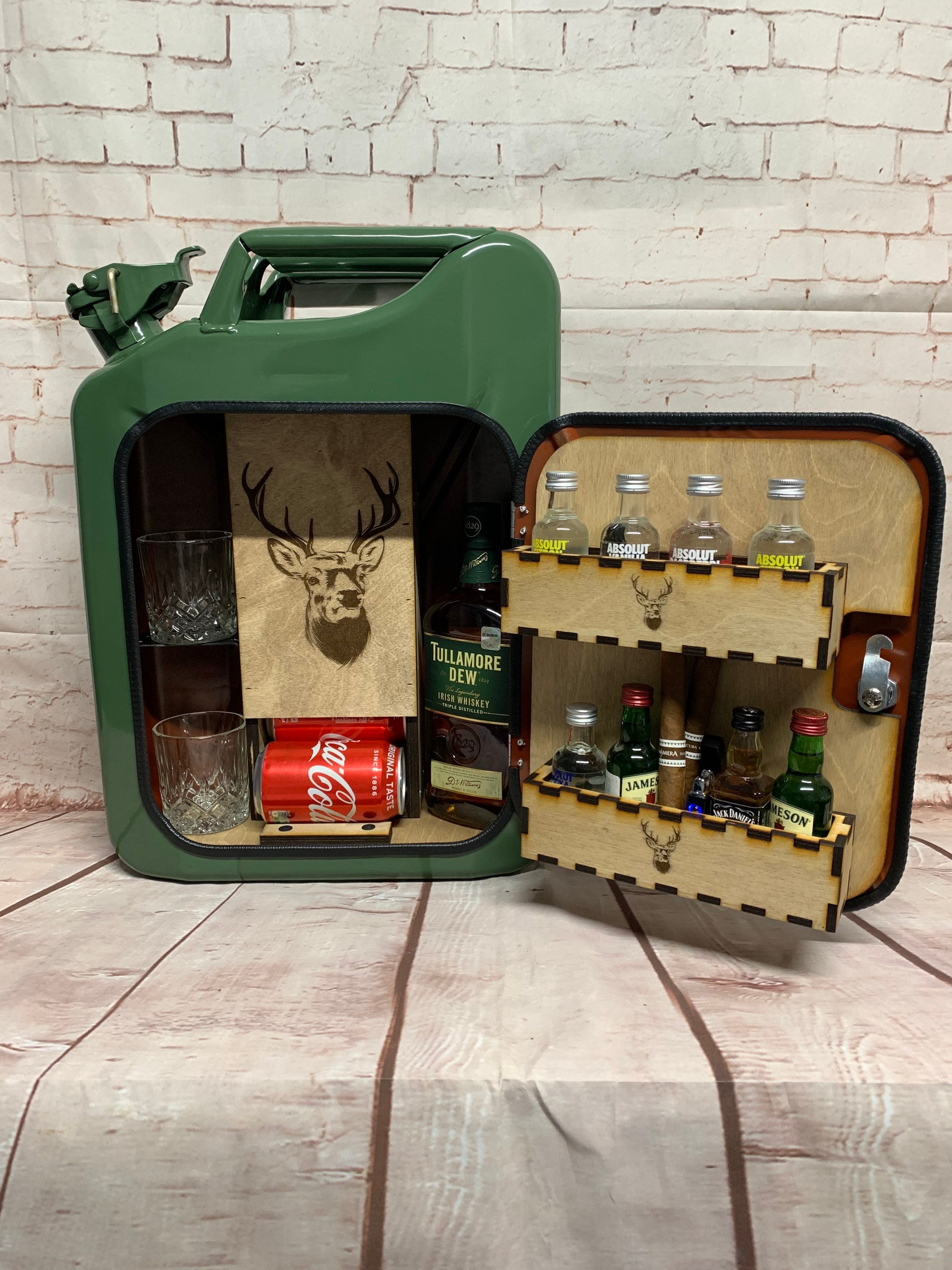 Hunting Jerry Can Mini Bar. Jerry Can Mini Bar/union Jack/jack Etsy