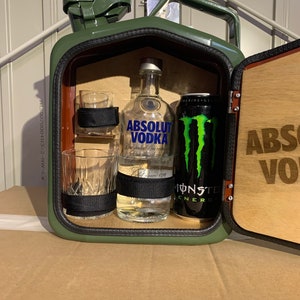 Jerry Can Mini Bar, 5L Absolut Vodka Edition