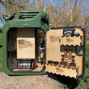 Military gifts, mini bars!