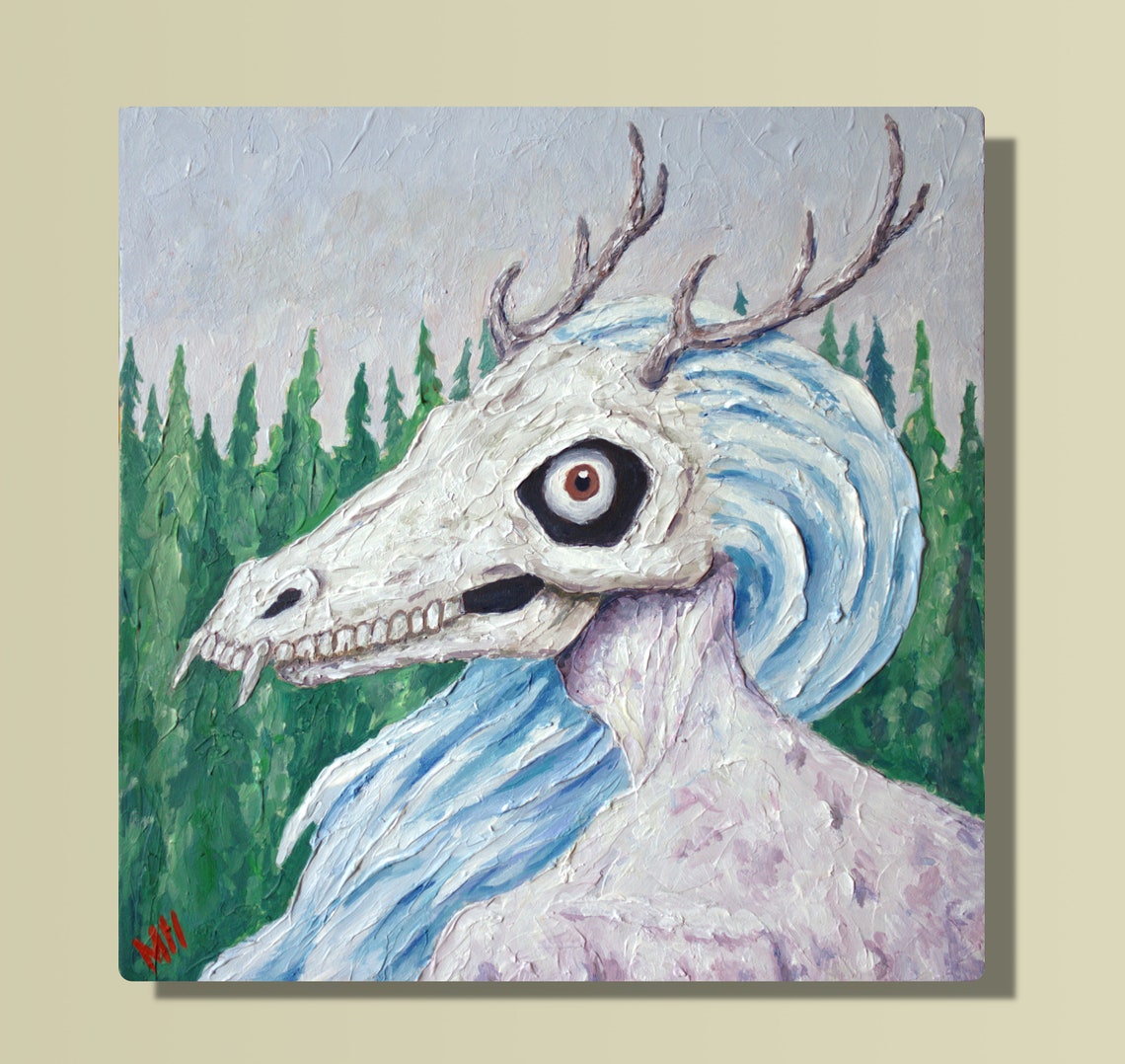 Custom fantasy art Art from imagination Commission painting Etsy