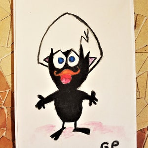 Carte de voeux Aquarelle impression papier