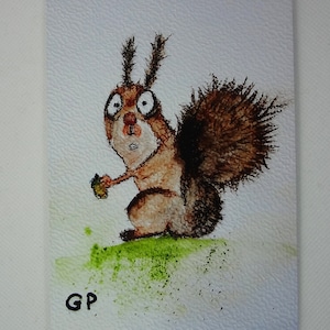Tirage photo aquarelle carte postale