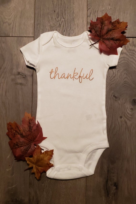 thankful baby outfit