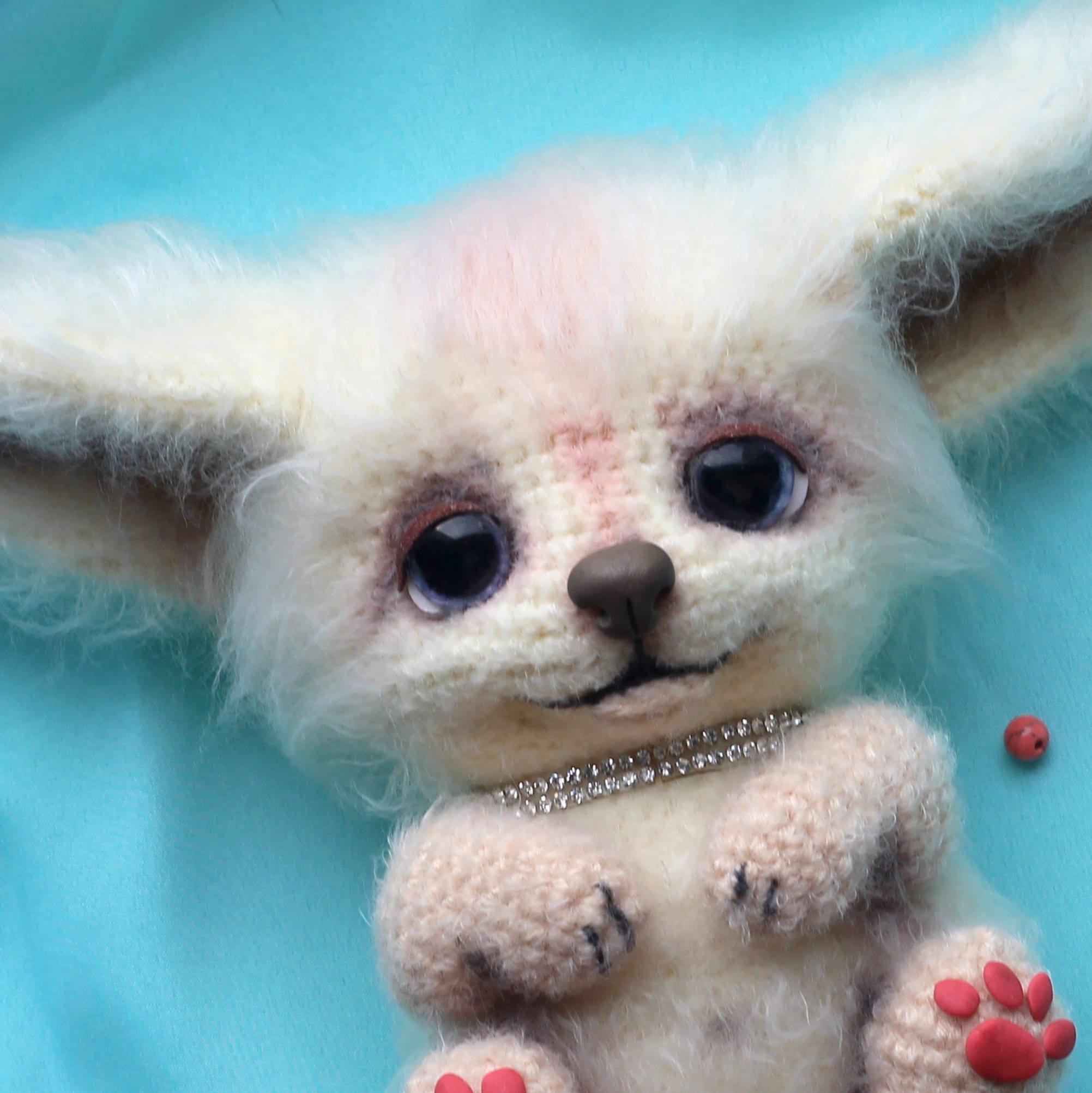 Crochet fennec fox PATTERN amigurumi pdf photo tutorial | Etsy