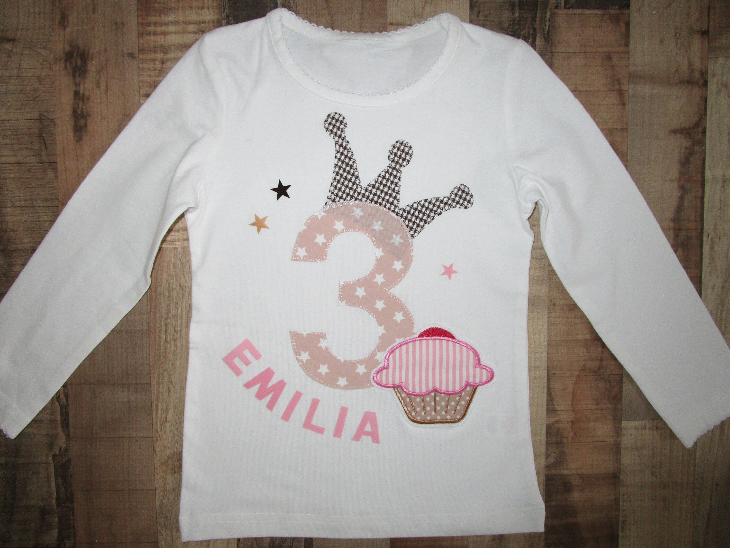 Shirt Geburtstag Zahl 123456789 Muffin Etsy België