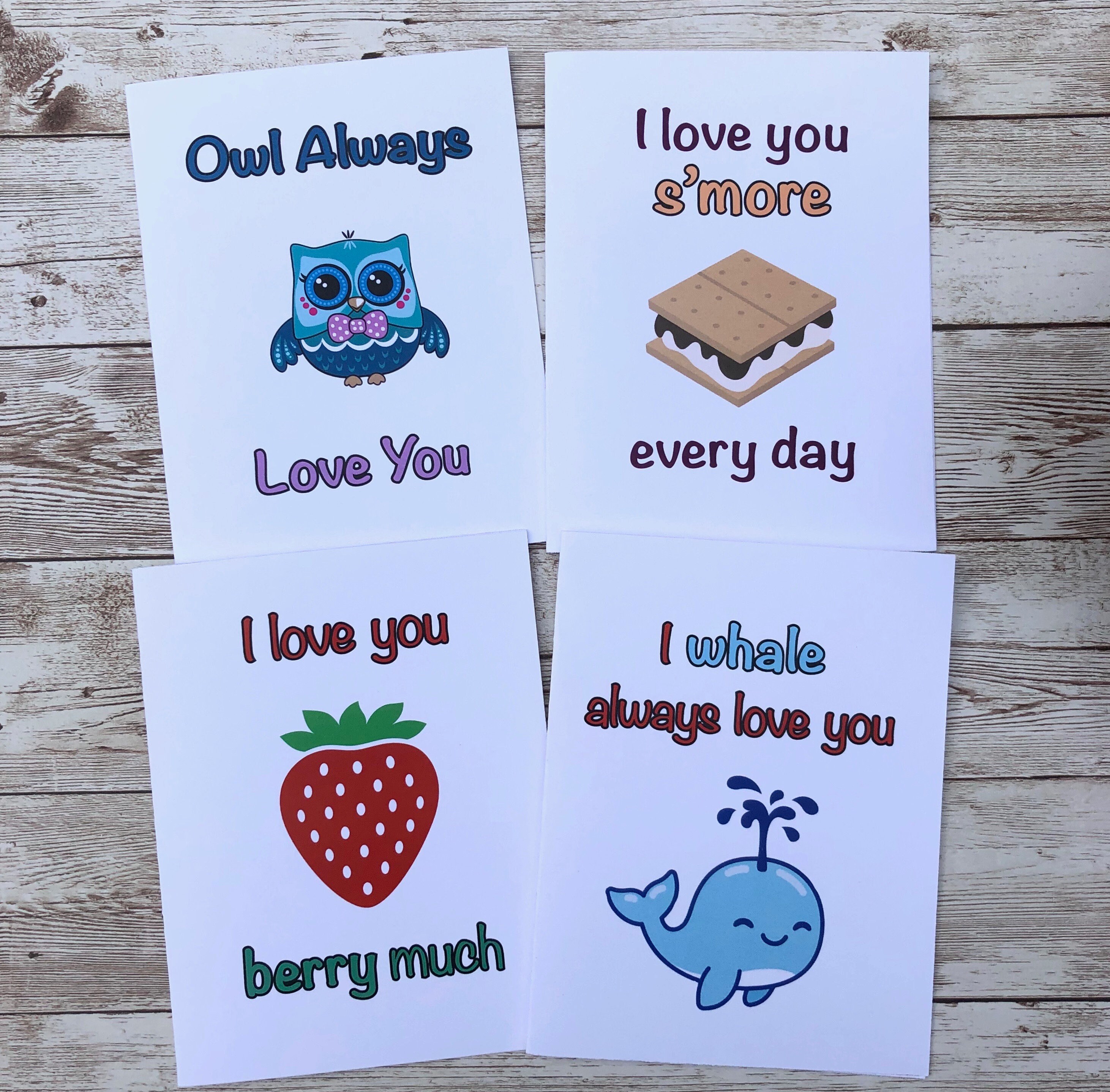 Pun Cards Love Cards Funny Funny Friendship Card Pack Punny Etsy