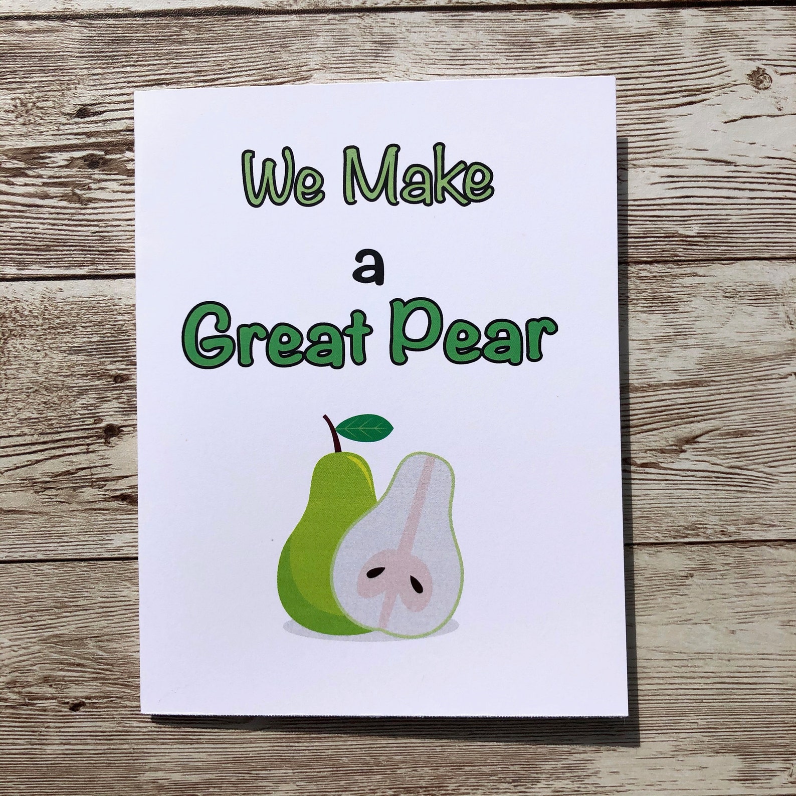 Pun Greeting Card Funny Card for Boyfriend Pun Cards Punny Etsy
