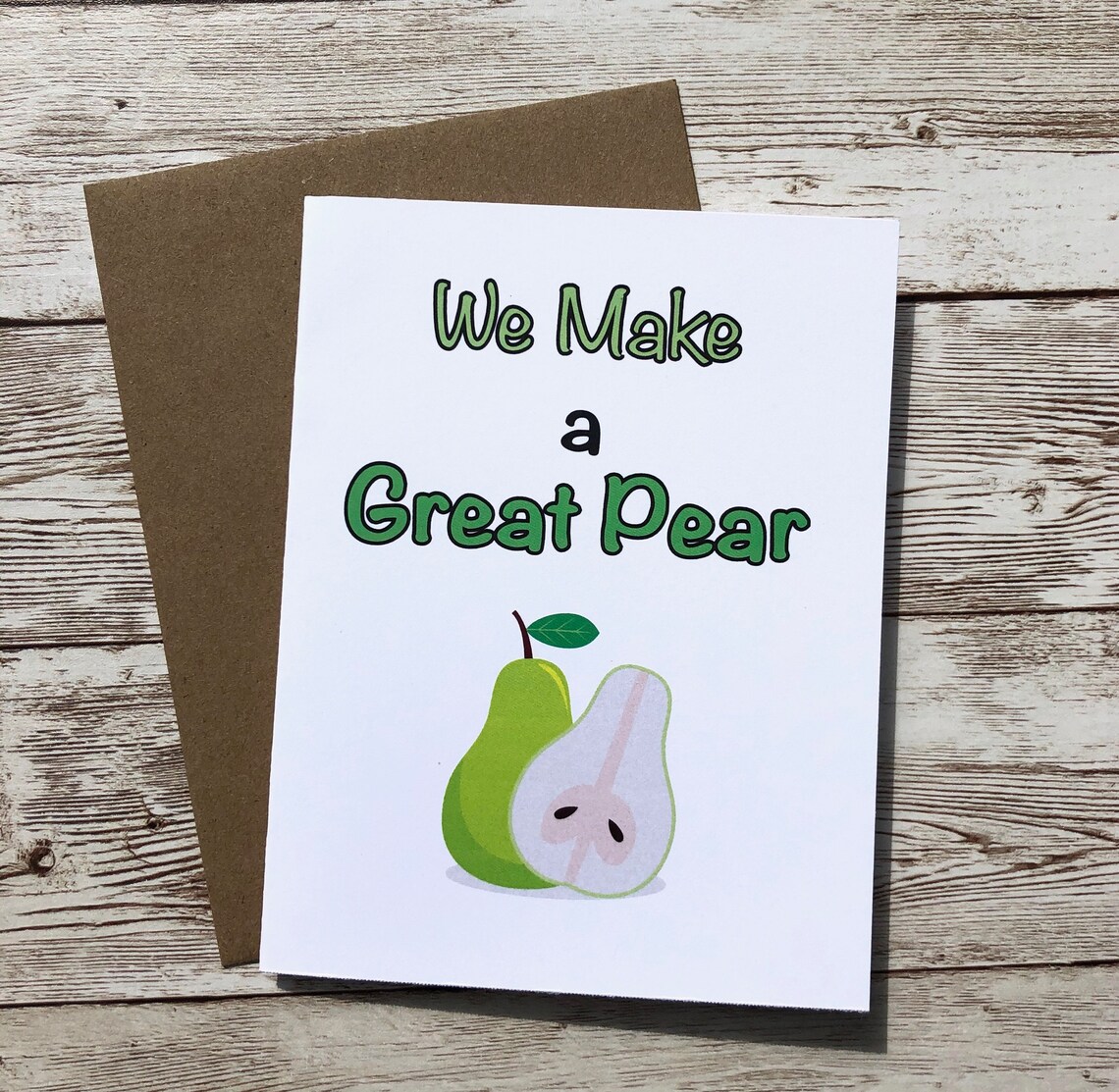 Pun Greeting Card Funny Card for Boyfriend Pun Cards Punny Etsy