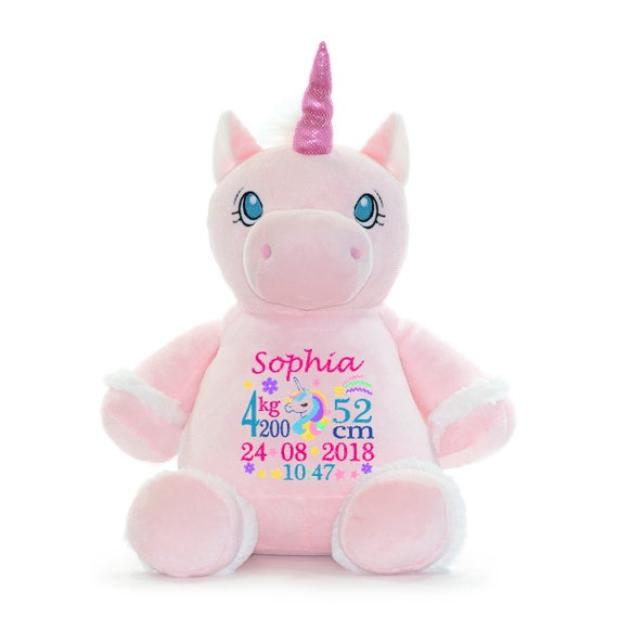 unicorn teddy bear