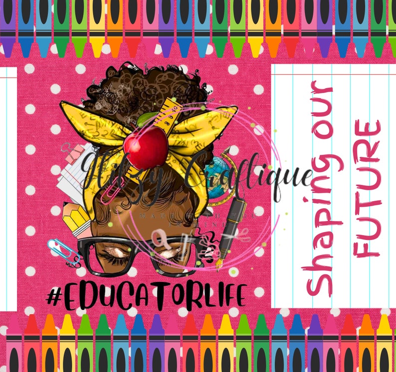 Educator Life Tumbler Wrap - Etsy
