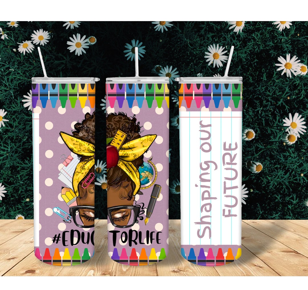 Educator Life Tumbler Wrap - Etsy