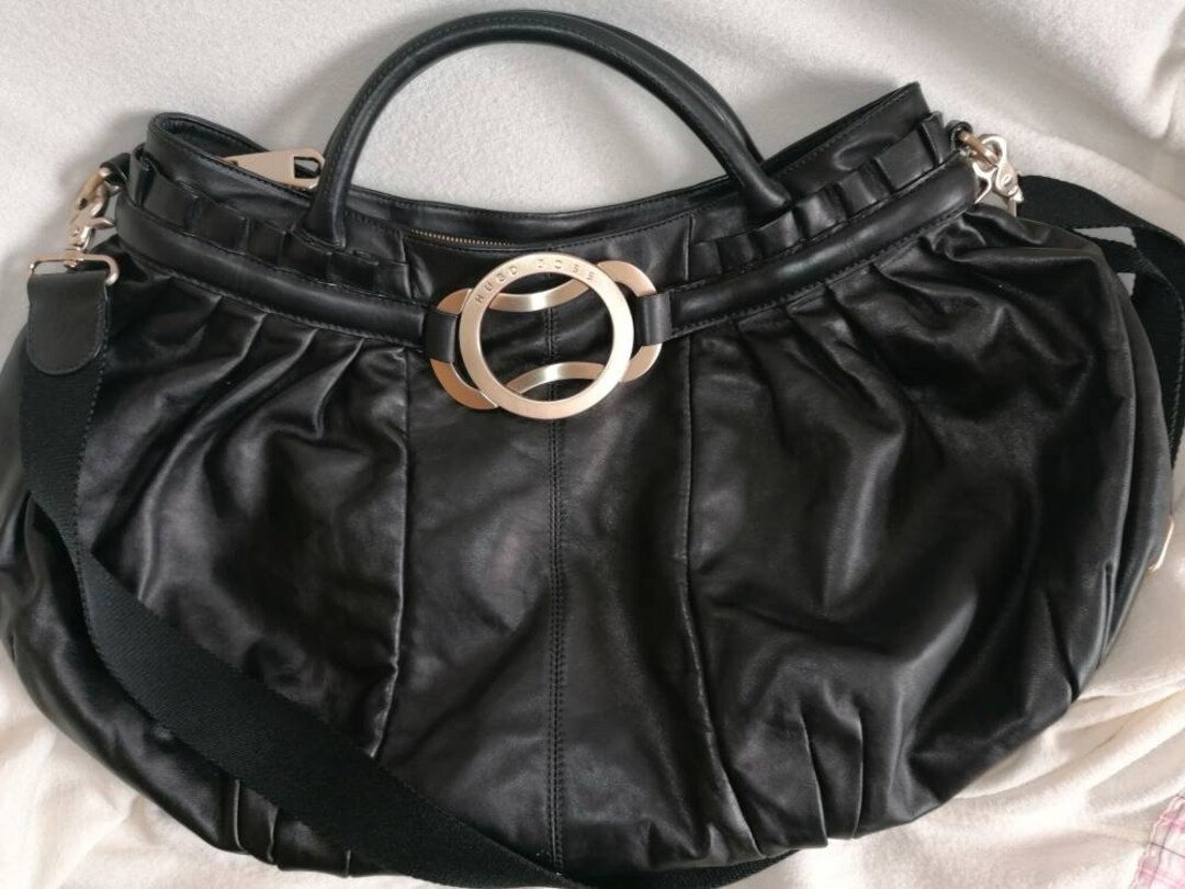 Authentic Hugo Boss Black Bag Etsy