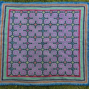 44x40cm Shipibo Tapestry