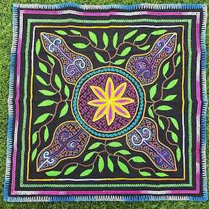 52x52cm Shipibo Tapestry