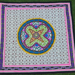 160x150cm LARGE Shipibo Painted Tapestry