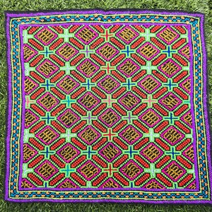 35X33cm Shipibo Tapestry