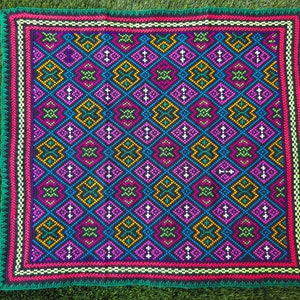 50x44cm Shipibo Tapestry