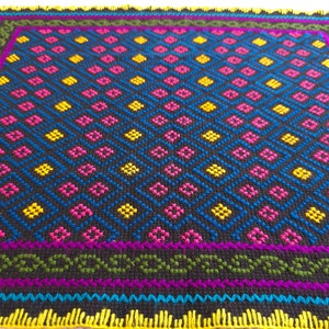 45x34cm Shipibo Tapestry