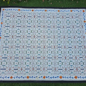 154x192cm HUGE Shipibo Painted Tapestry