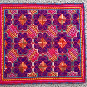 35x32cm Shipibo Tapestry