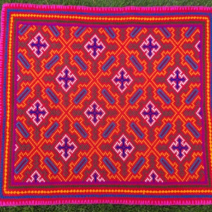 45x41cm Shipibo Tapestry