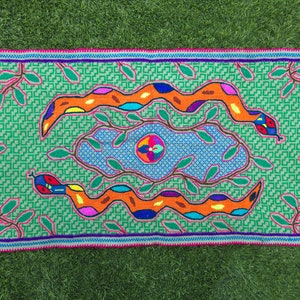 65x35cm Shipibo Tapestry