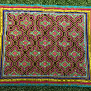 41x31cm Shipibo Tapestry