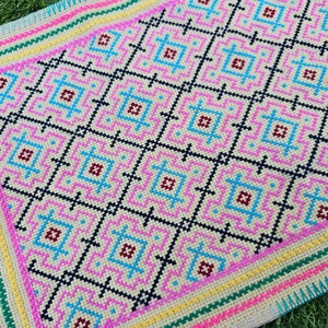 44x31cm Shipibo Tapestry