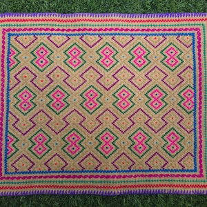 41x31cm Shipibo Tapestry