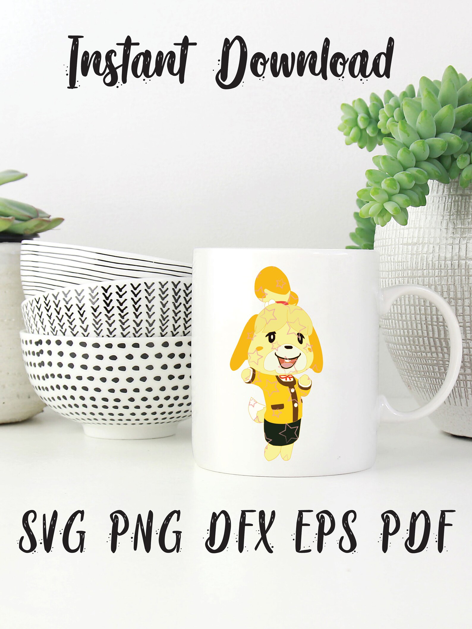 Download Isabelle Animal Crossing SVG Marie Animal Crossing PNG Marie | Etsy