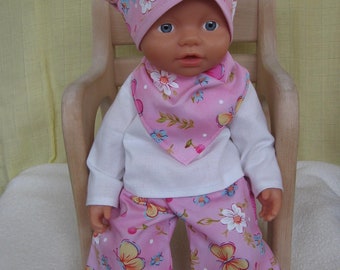Puppenmode für Baby Puppen ca. 32 cm *220a*