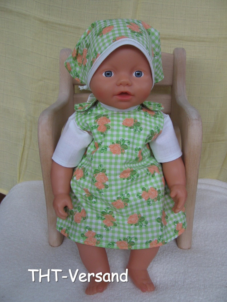 Doll fashion for baby dolls approx. 32 cm 901a image 1
