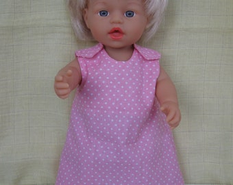 Puppen Kleidung Kleid Sommerkleid für 20-22 cm Puppen 10920 rosa Nr 