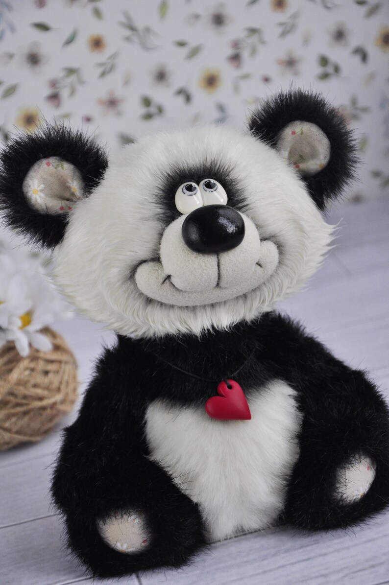 Cute panda bear little bear cub cute pandas plush teddy bear Etsy