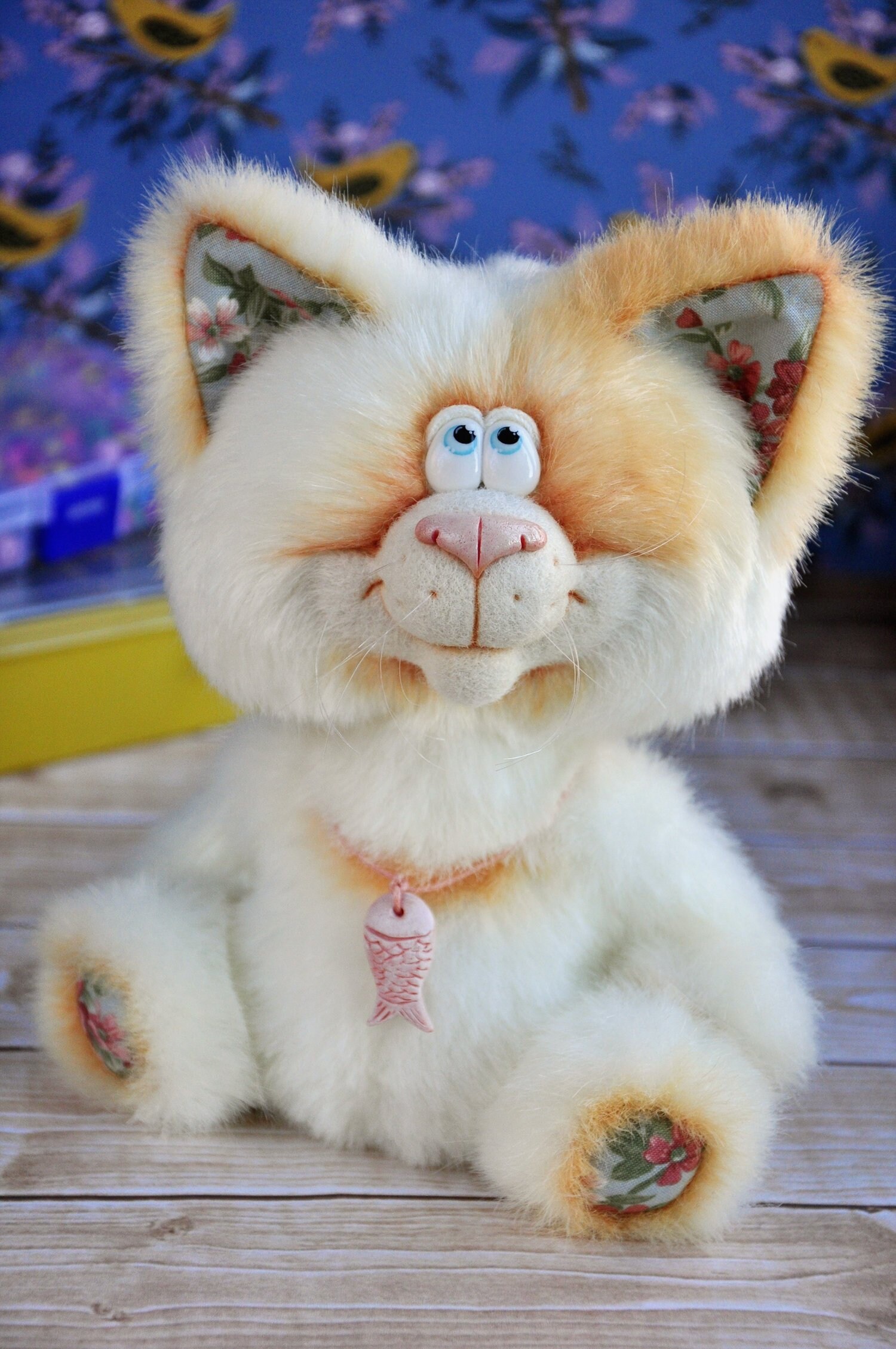 ginger cat plush toy