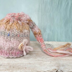 Pointed hat, elf hat, baby photography newborn