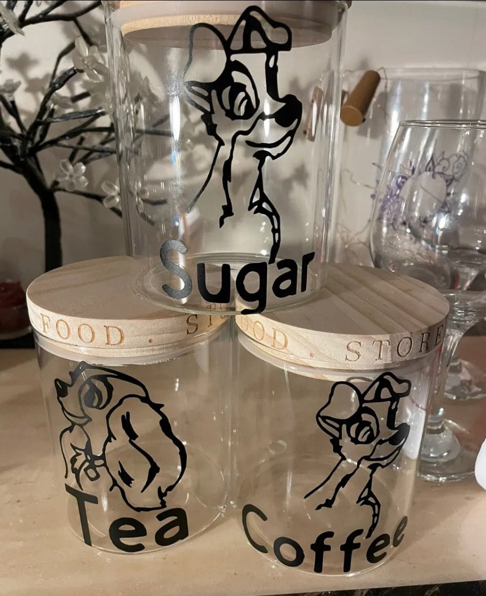 Disney Tea Coffee Sugar Mickey Mouse Tea Coffee Sugar