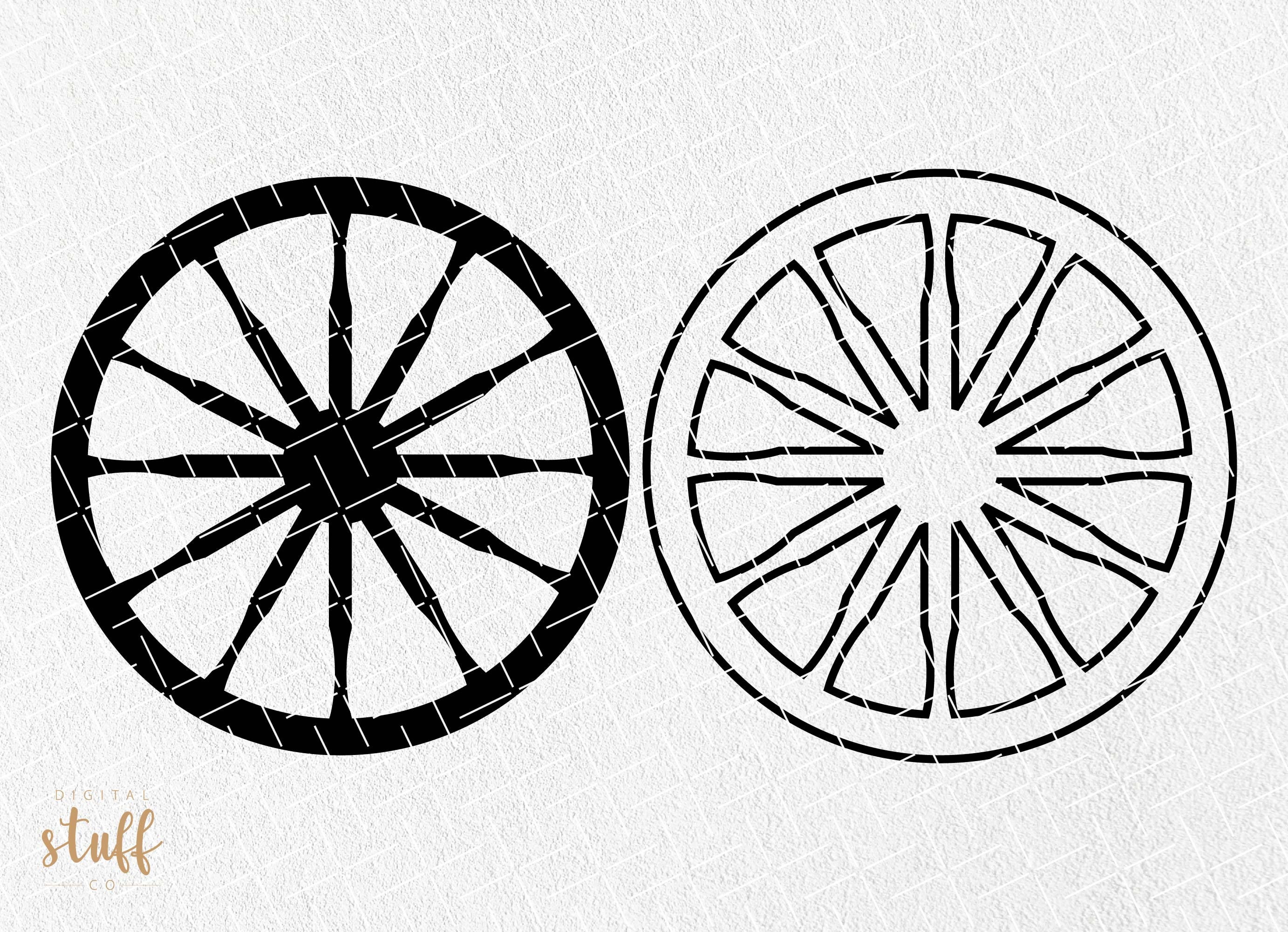 Wagon Wheel Svg Wheels Svg Wooden Country Western Clip Etsy Canada