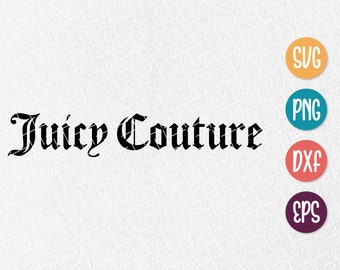 Juicy Couture Svg - Etsy Hong Kong