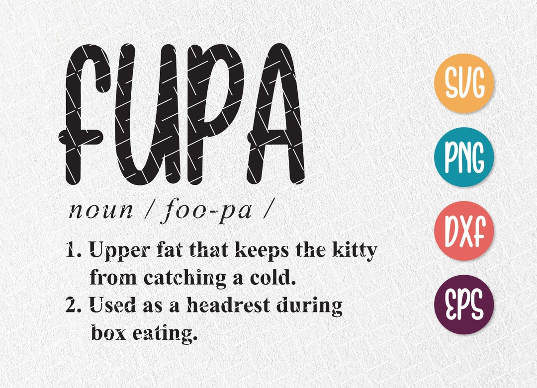 Fupa Definition Svg Fupa Word Saying Svg Black History Svg Etsy