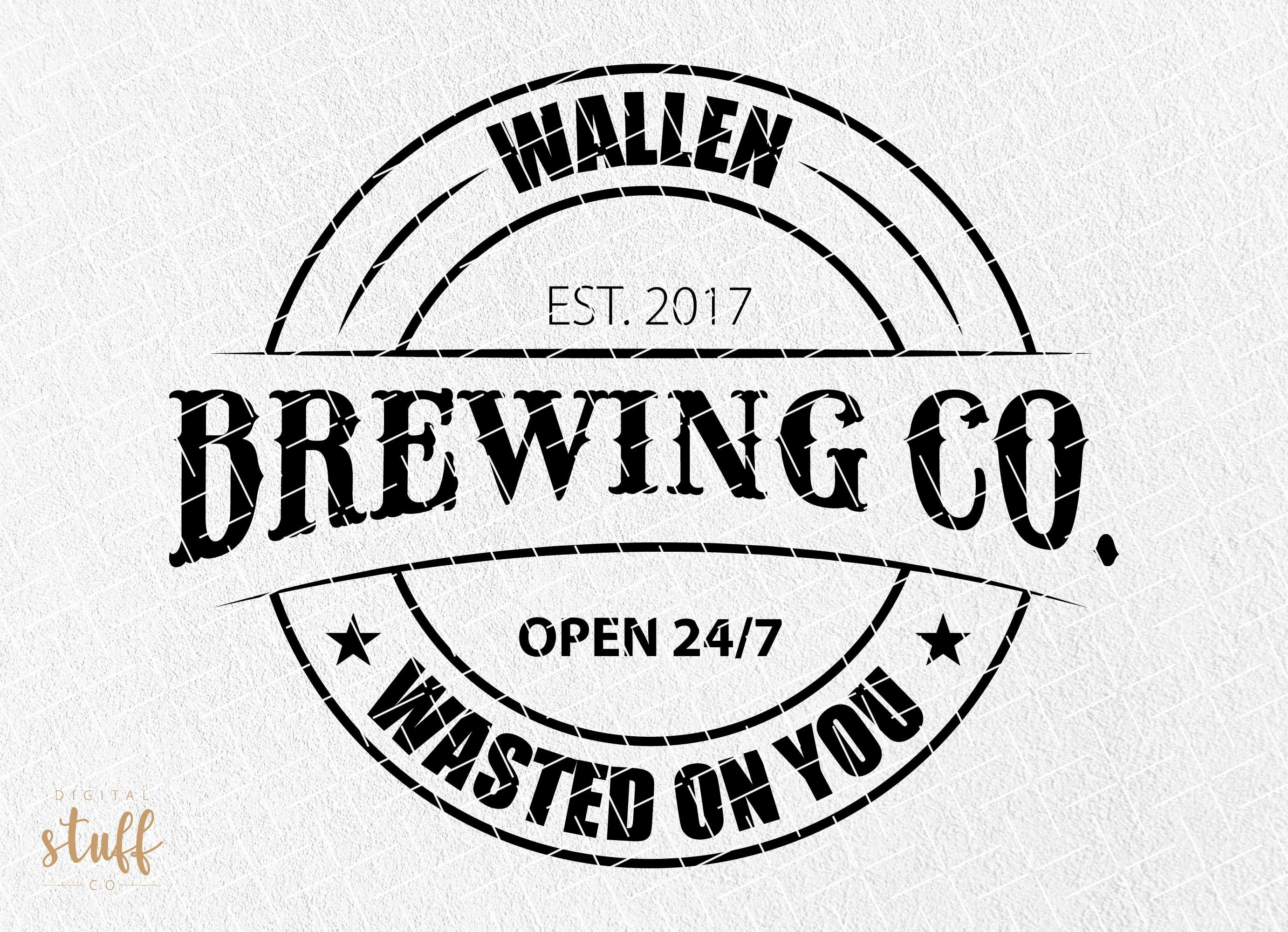 Wallen Brewing Co Svg Instant Download Png Files - Etsy