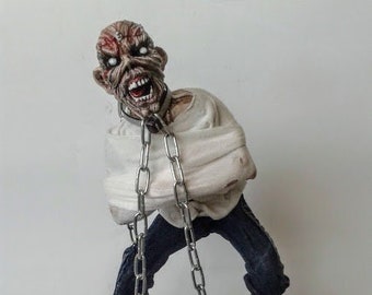 Handmade EDDIE statue straight jacket PIECE of MIND