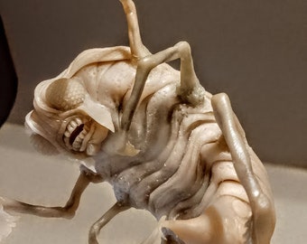 Ticks & Leeches (TOOL). Rock Art Sculpture from polymer clay 1
