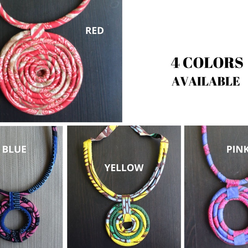 African Rope Necklace - Etsy