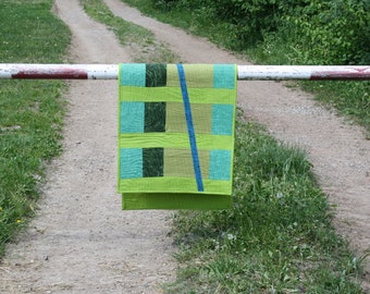 Chemin de table vert