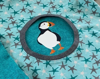 Puffin plotting file, plotter file for foil plotting and cutting file for paper plotting, as svg, dxf by senSEASONal